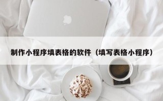 唐山制作小程序填表格的软件（填写表格小程序）